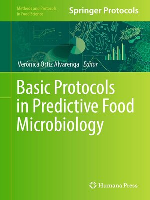 cover image of Basic Protocols in Predictive Food Microbiology